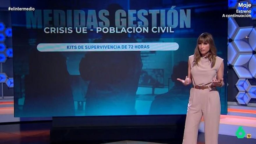 'El Intermedio' enumeró las "medidas más llamativas" del rearme de Europa, como los kits de supervivencia