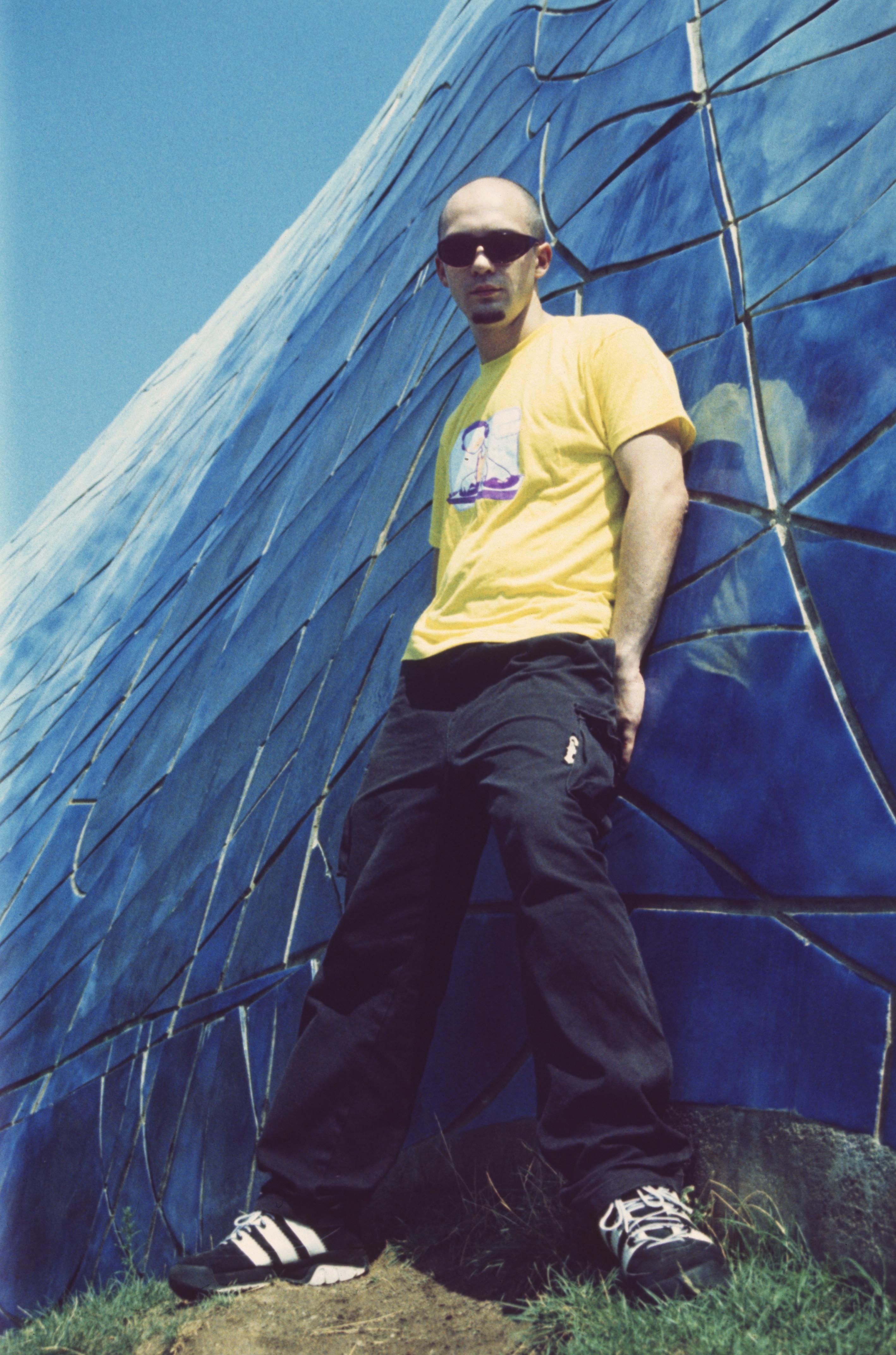 José Luis Madelman en una fotografía tomada para la salida de su disco 'Palais' en 1996