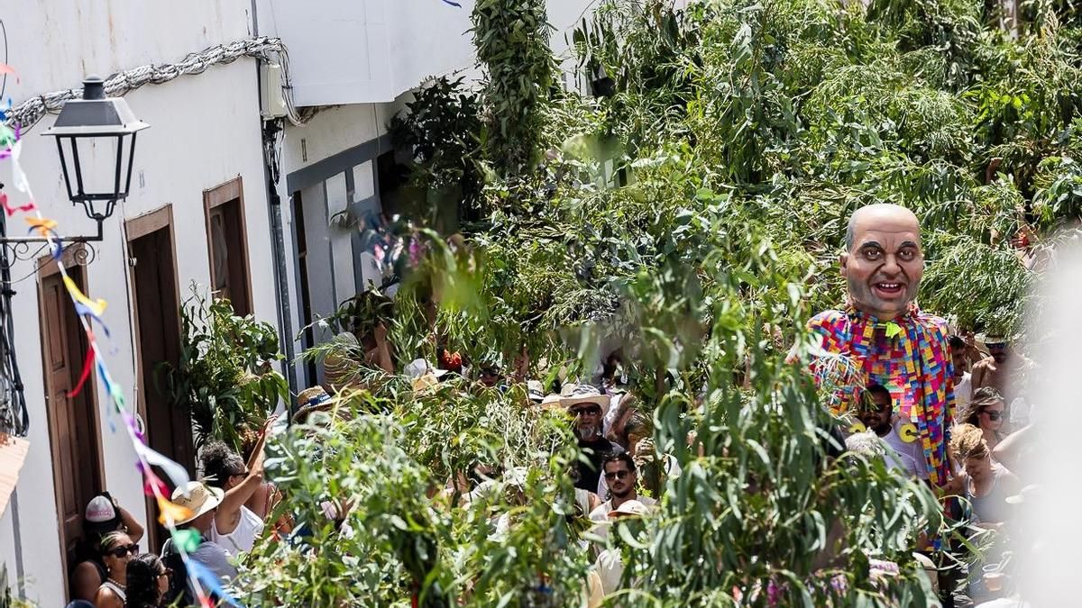Agaete 'vibra' con su multitudinaria Fiesta de La Rama