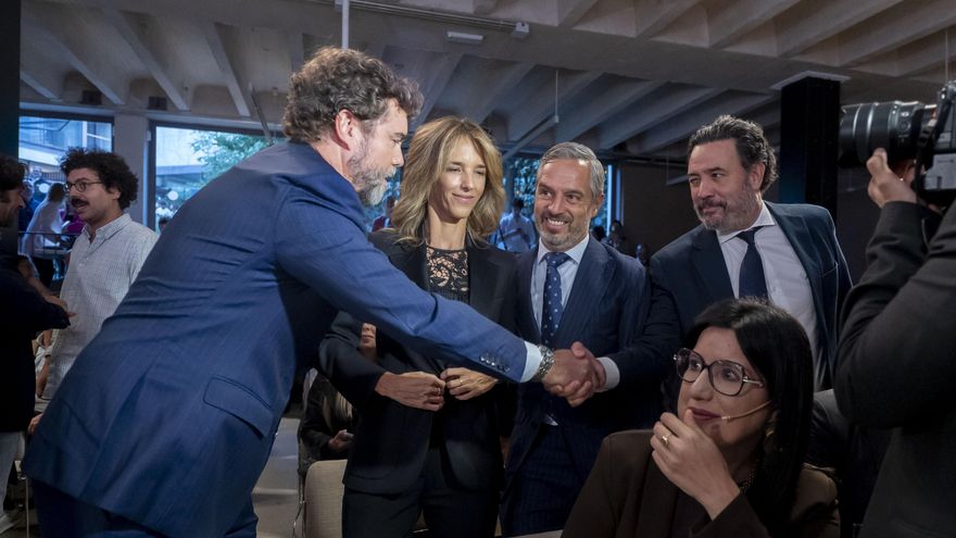 Dirigentes del PP, Aldama, Daniel Esteve y Ortega Smith arropan el nuevo proyecto de Espinosa de los Monteros