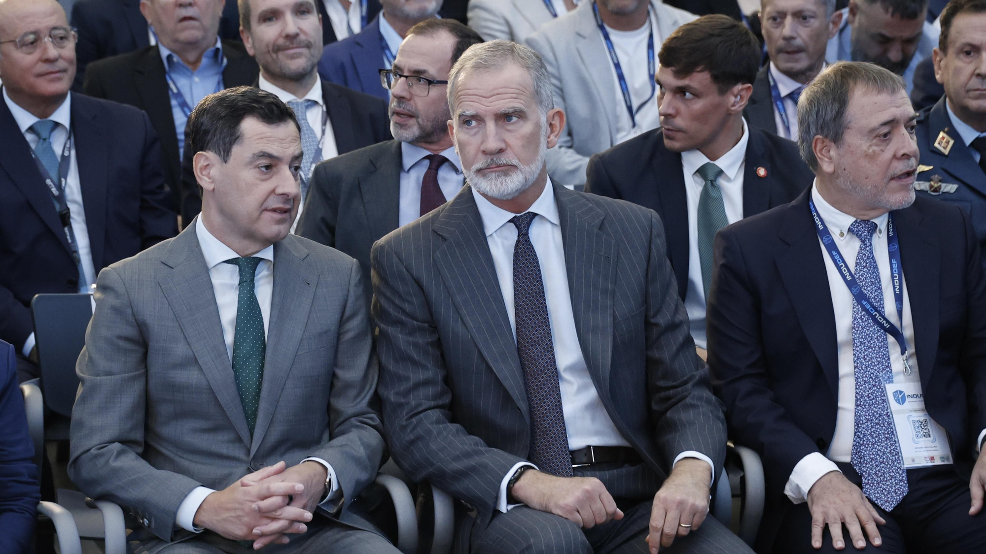 El Rey Felipe VI asiste a la jornada de clausura del Foro Indudef