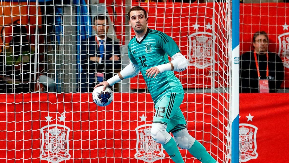 Fabio, portero del Córdoba Patrimonio, citado con la selección española absoluta