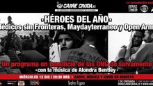 Carne Cruda celebra un programa en beneficio de las ONG de rescate en el Mediterráneo el próximo 12 de diciembre
