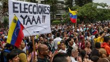 Manifestación en Venezuela