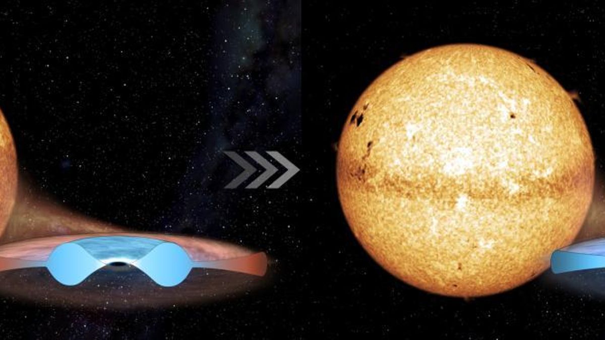 El Instituto de Astrofísica de Canarias descubre por qué un agujero negro puede iluminar más cuando empieza a apagarse