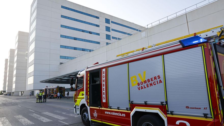 Muere una mujer en un incendio en la planta de Psiquiatría del hospital La Fe de València