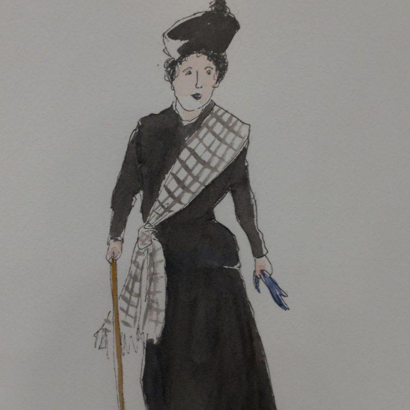 Acuarela de María Goiri