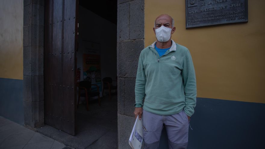 Luis, vecino de Los Llanos de Aridane dedicado a la agricultura y a la construcción
