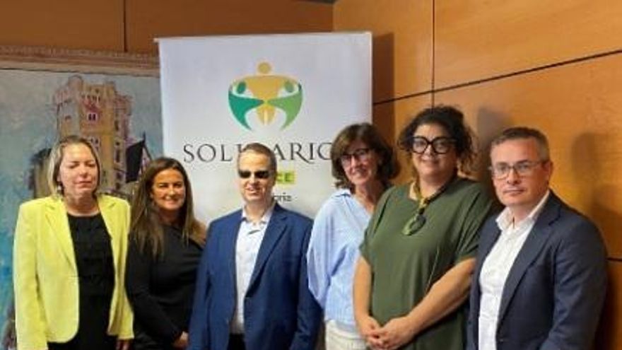 Integrantes del jurado de los Premios Solidarios del Grupo Social ONCE Cantabria