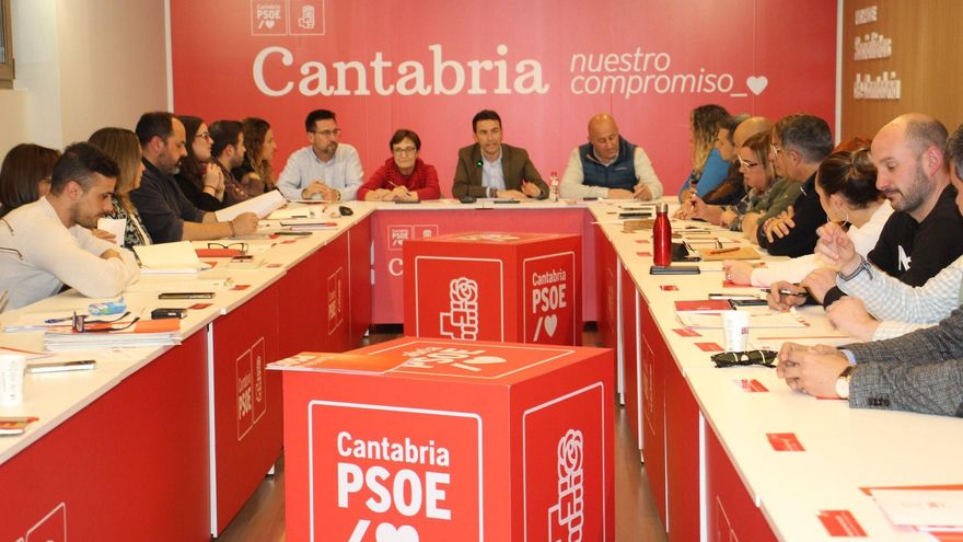 La Comisión Ejecutiva Autonómica del PSOE de Cantabria