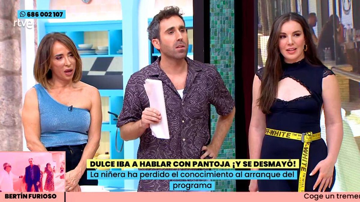 Aitor Albizua, María Patiño e Inés Hernand niegan una mala relación en 'La familia de la tele': "Ni burla, ni acoso"