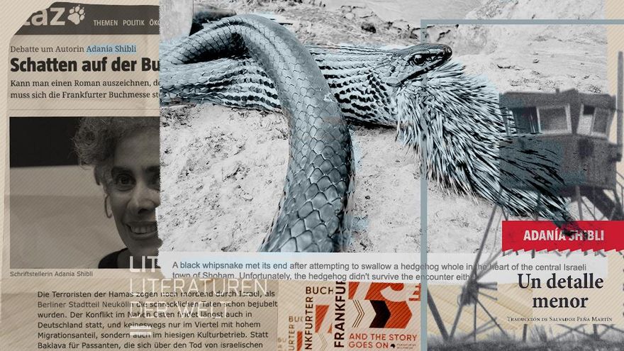 Es falso que mi novela propague la violencia contra los israelíes