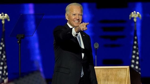 Joe Biden, durante la campaña electoral.