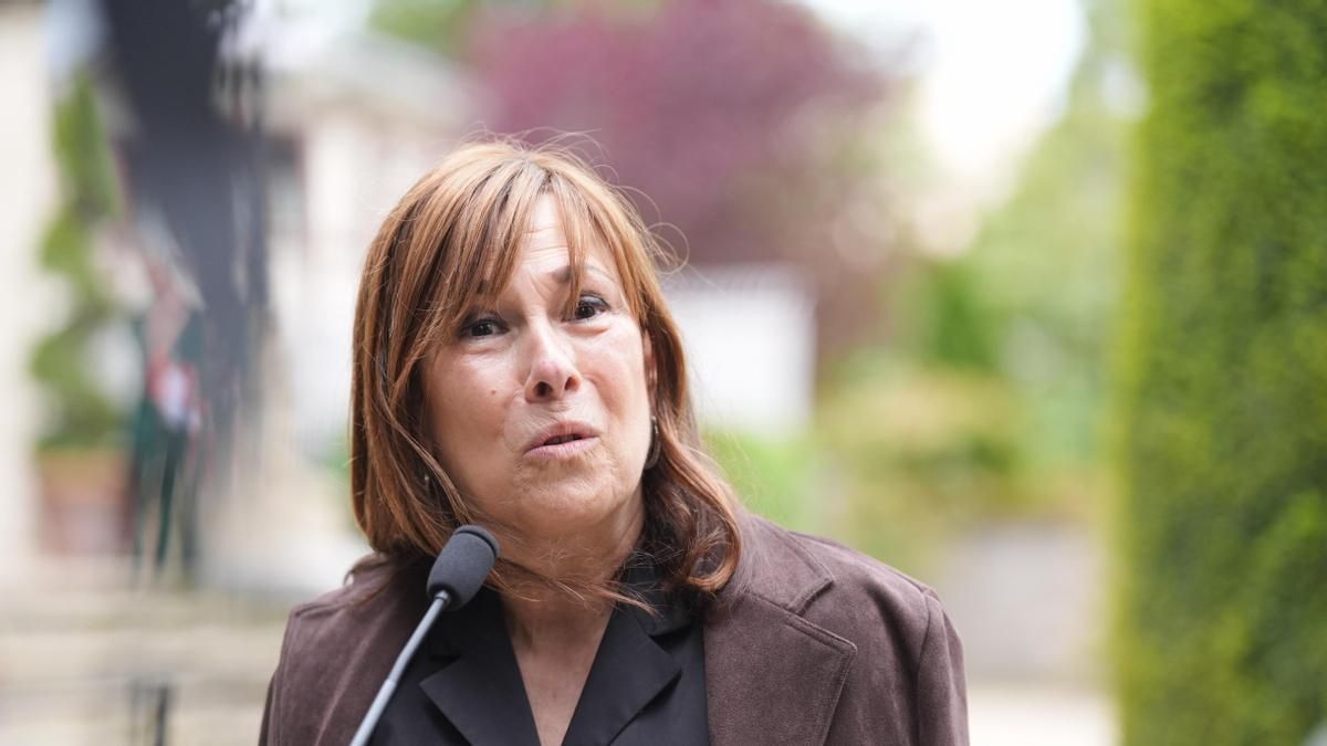 La expresidenta de Navarra y candidata de Geroa Bai a las elecciones forales de 2027, Uxue Barkos, en una imagen de archivo.
