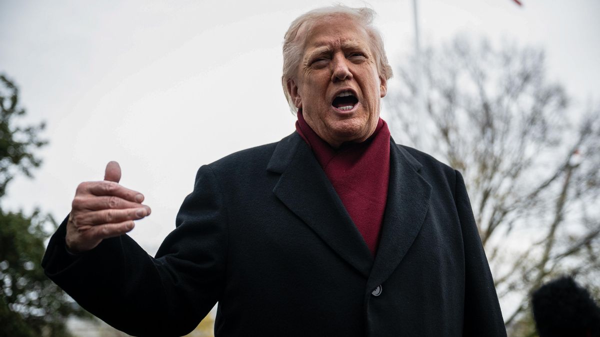 El presidente de EE.UU., Donald Trump.