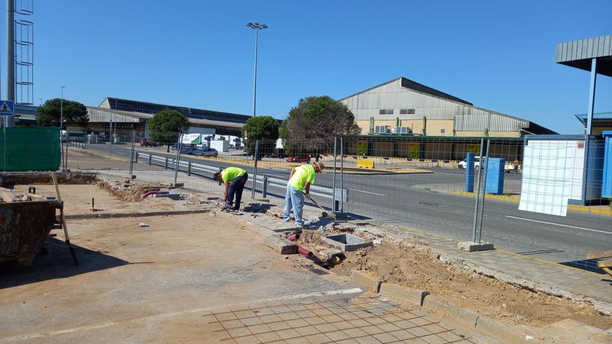 Instalación de puntos de recarga para vehículos eléctricos en Mercasevilla.