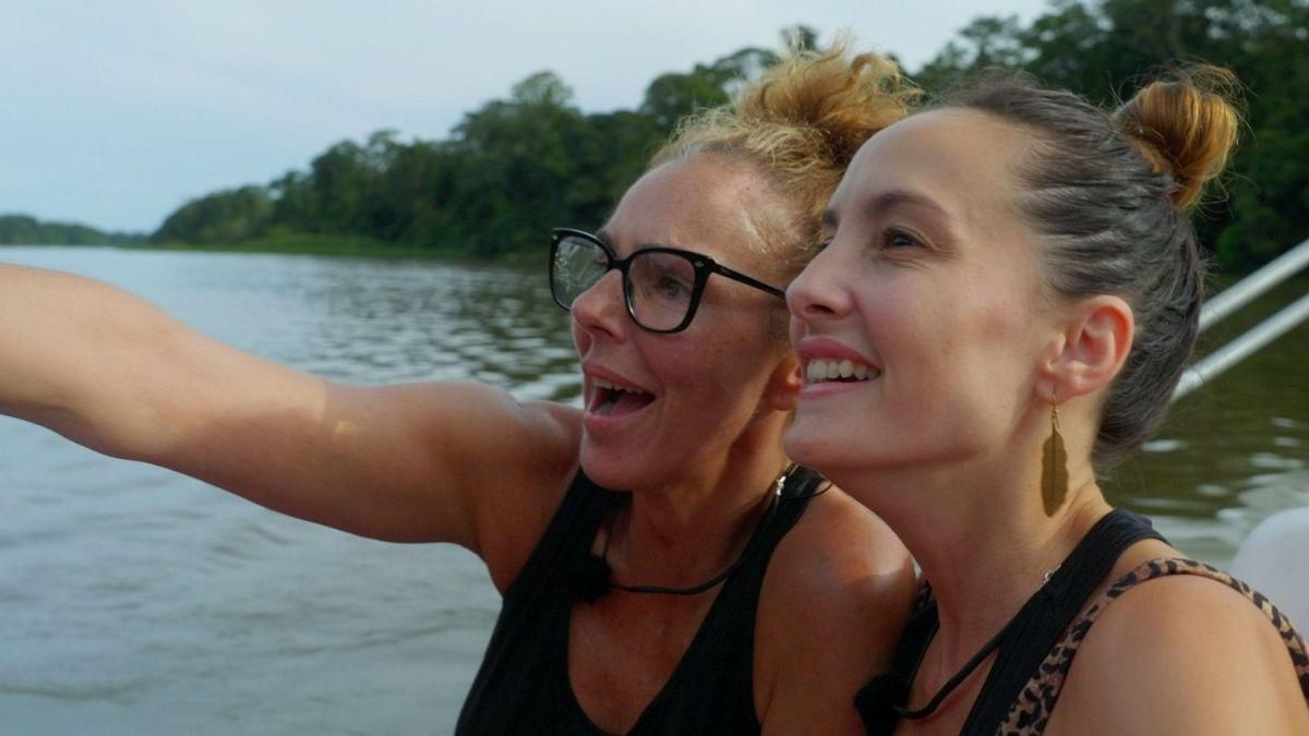 Rocío Carrasco y Anabel Dueñas, en 'Hasta el fin del mundo'