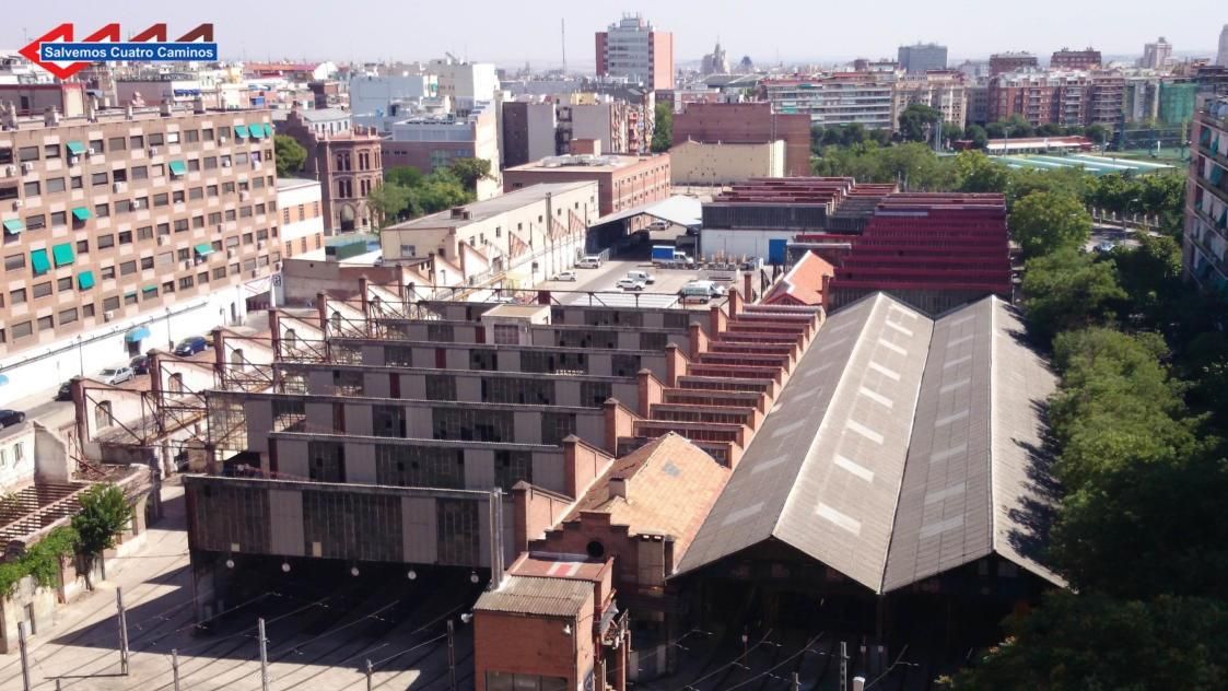 Las Cocheras de Cuatro Caminos, en el año 2015