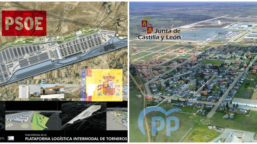 Villadangos versus Torneros: la 'batalla' política entre la Junta y el Gobierno se libra en polígonos industriales en León