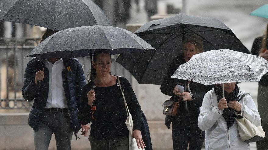 La Aemet confirma la llegada de una borrasca que dejará lluvias abundantes en casi toda España