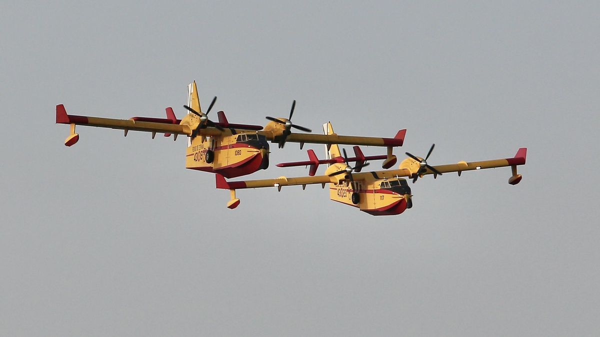 FOTOGALERÍA | Los hidroaviones recargan en Las Palmas de Gran Canaria