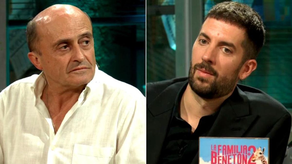 Pepe Viyuela y David Broncano, en 'La Revuelta'