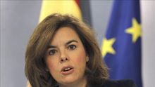 La vicepresidenta ha recordado que el rey sigue protegido de cualquier delito que hubiera podido cometer.