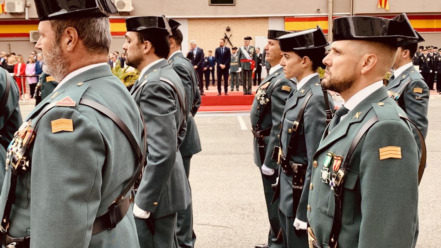 El delegado del Gobierno arenga en euskera a la Guardia Civil frente al "sectarismo" de EH Bildu