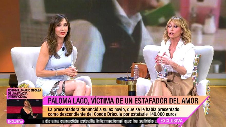 Paloma Lago contraataca a 'Fiesta' tras expulsarla y asegura que el programa de Telecinco "faltó a su palabra"