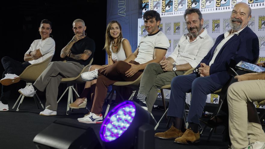 Los actores de 'Los Serrano', en la Comic Con de Málaga