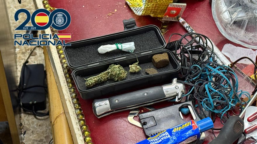La Policía Nacional desactiva un punto de venta de droga a menores en Logroño