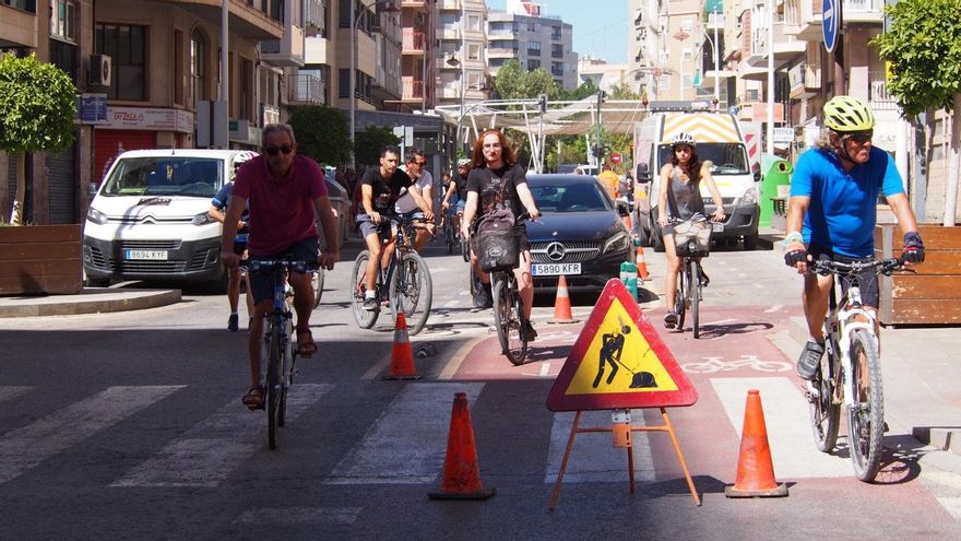 Compromís lleva a la Unión Europea la retirada de carriles bici de Elche