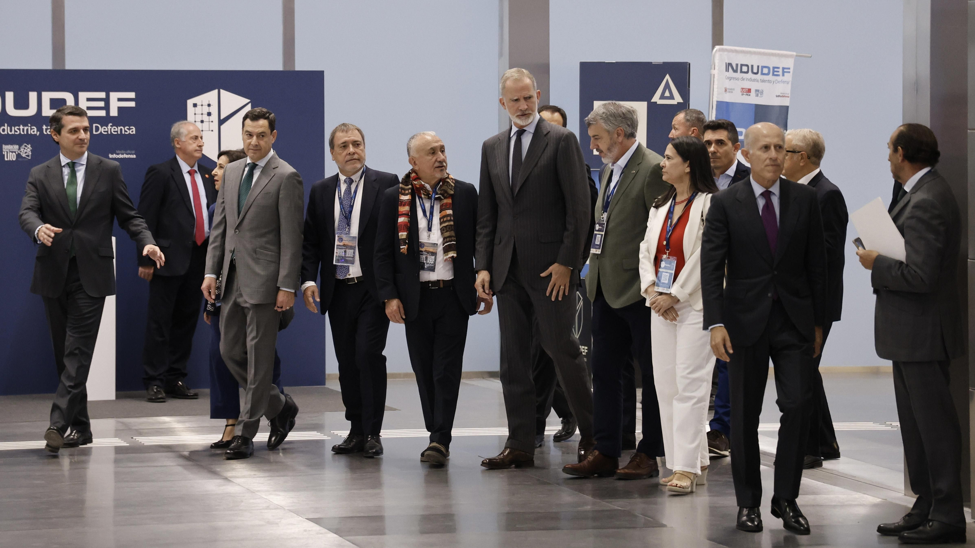 El Rey Felipe VI asiste a la jornada de clausura del Foro Indudef