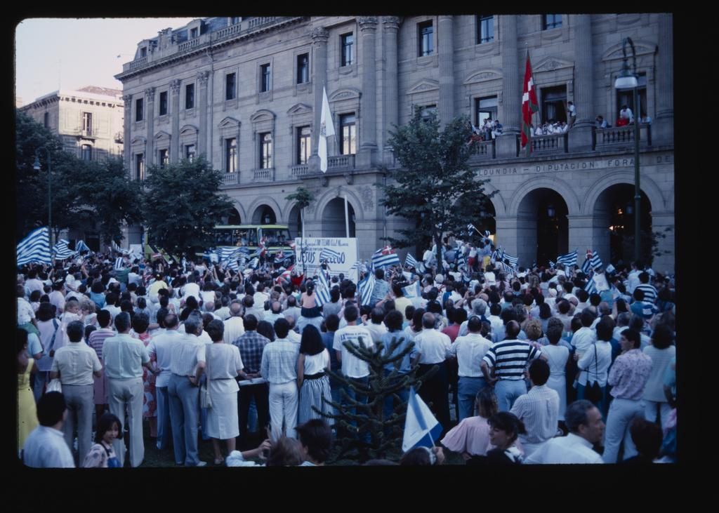 Donostia, 1987: así fue el último gran homenaje masivo a la Real Sociedad tras una Copa del Rey
