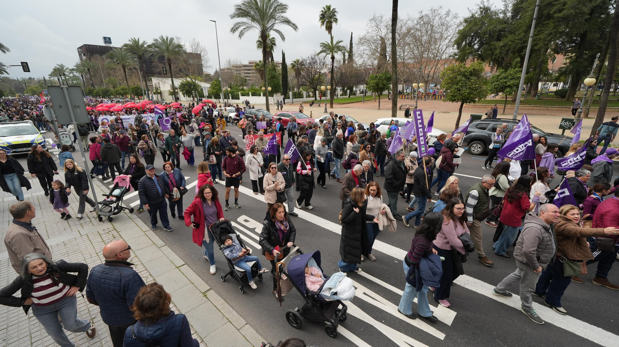 La manifestación del 8M, en imágenes