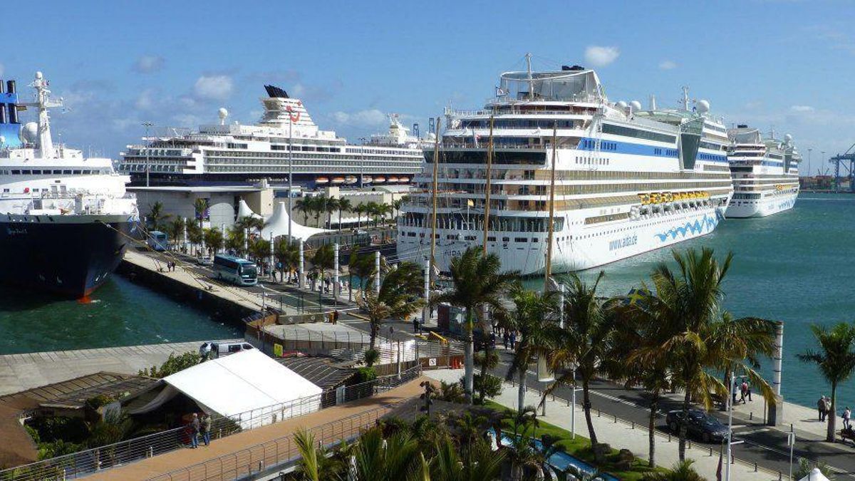 El puerto de Cádiz y Endesa presentan en el puerto de Las Palmas su modelo pionero para electrificar las escalas de cruceros