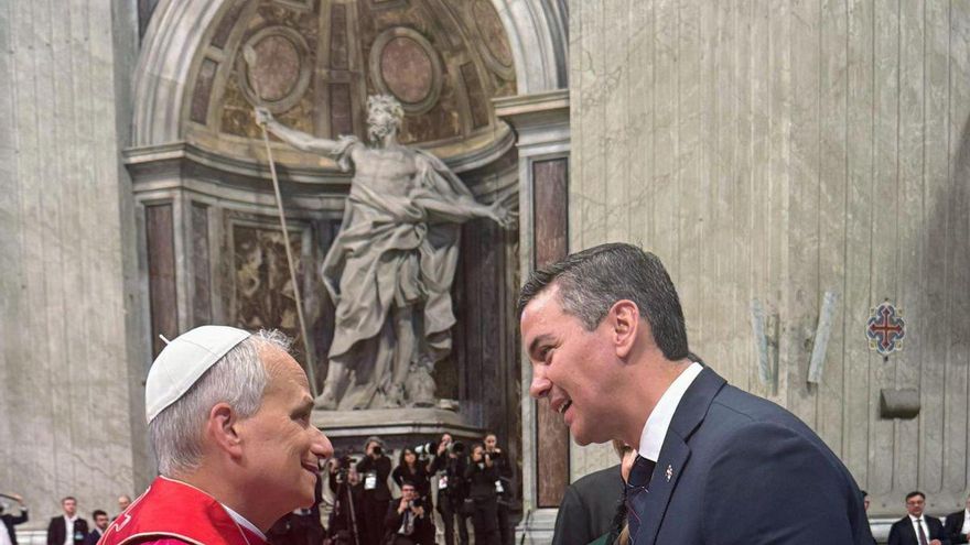 Peña al papa: "Le pedí que Paraguay siempre esté presente en su corazón"