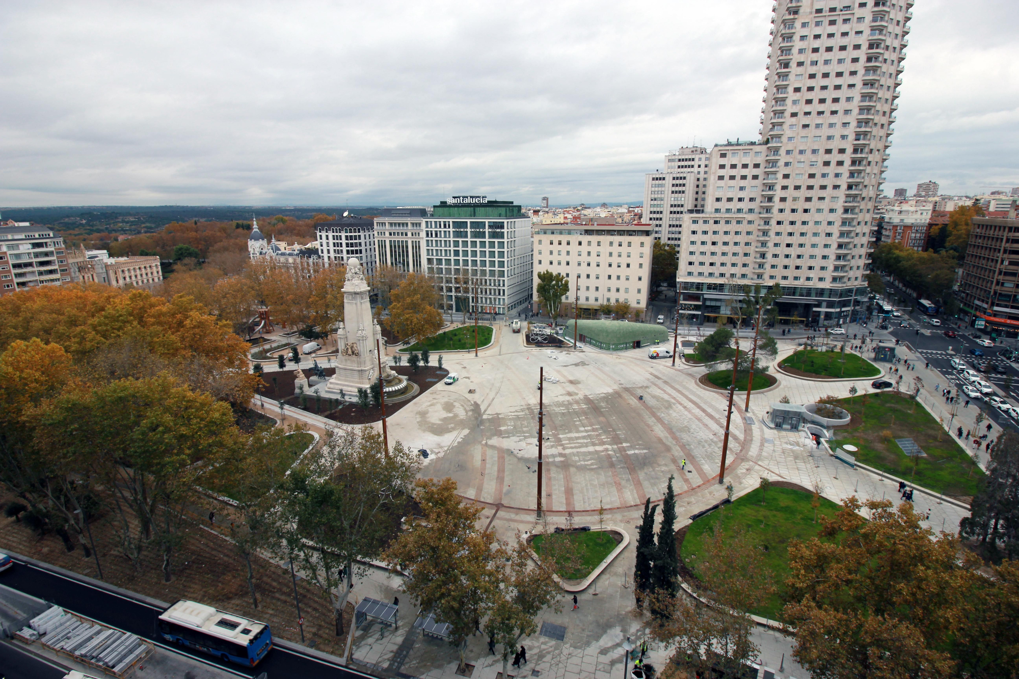 Nueva Plaza España - Vista panorámica