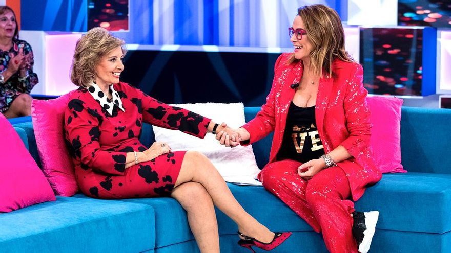 María Teresa Campos y Toñi Moreno, en 'Aquellos maravillosos años'