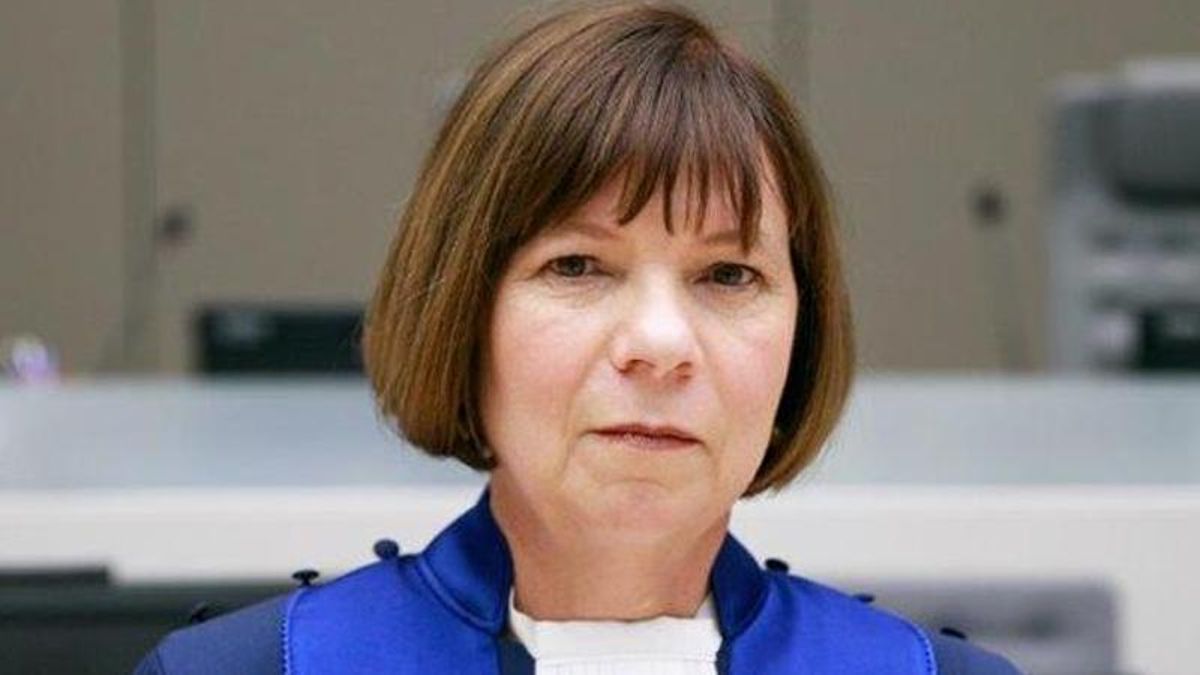 La jueza de la Corte Penal Internacional Kimberly Prost.