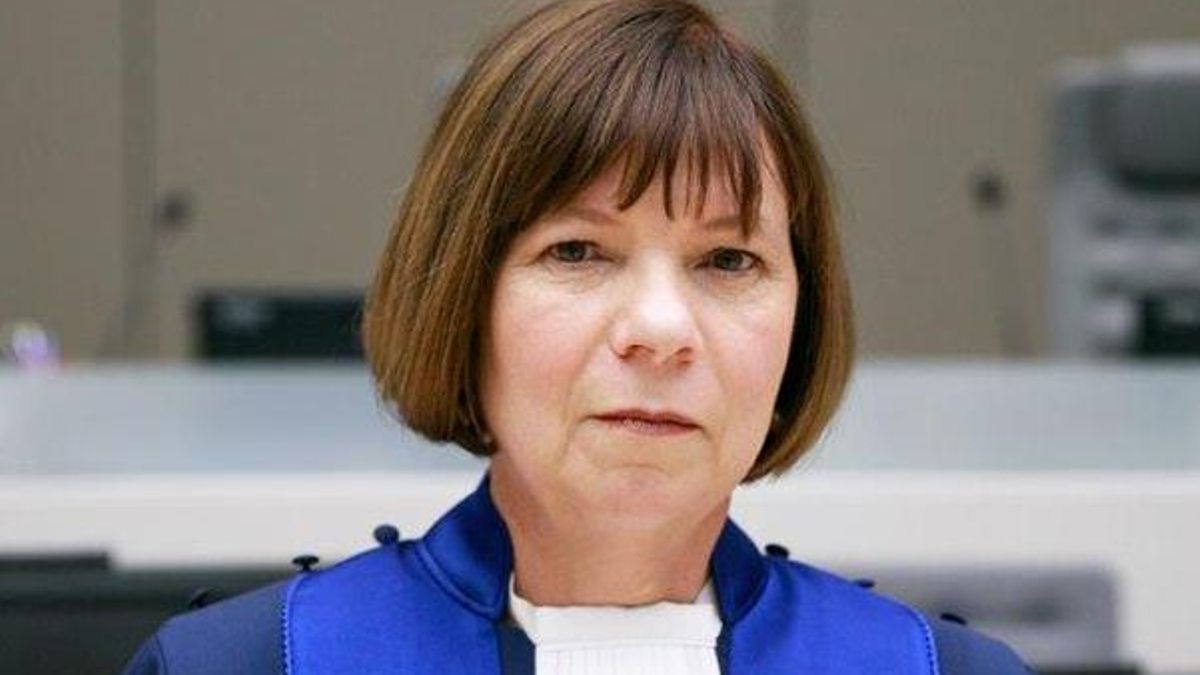 La jueza de la Corte Penal Internacional Kimberly Prost.