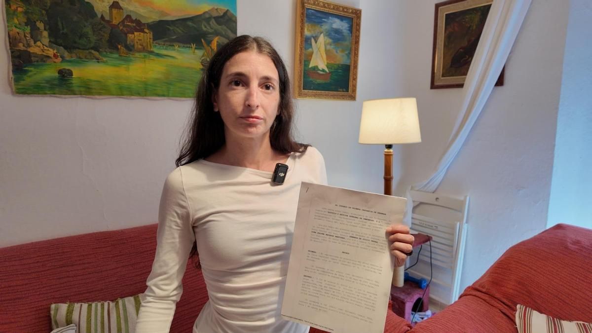 La lucha de Paloma para evitar que la desahucie un gran tenedor de la casa en la que vive en Granada desde hace 35 años
