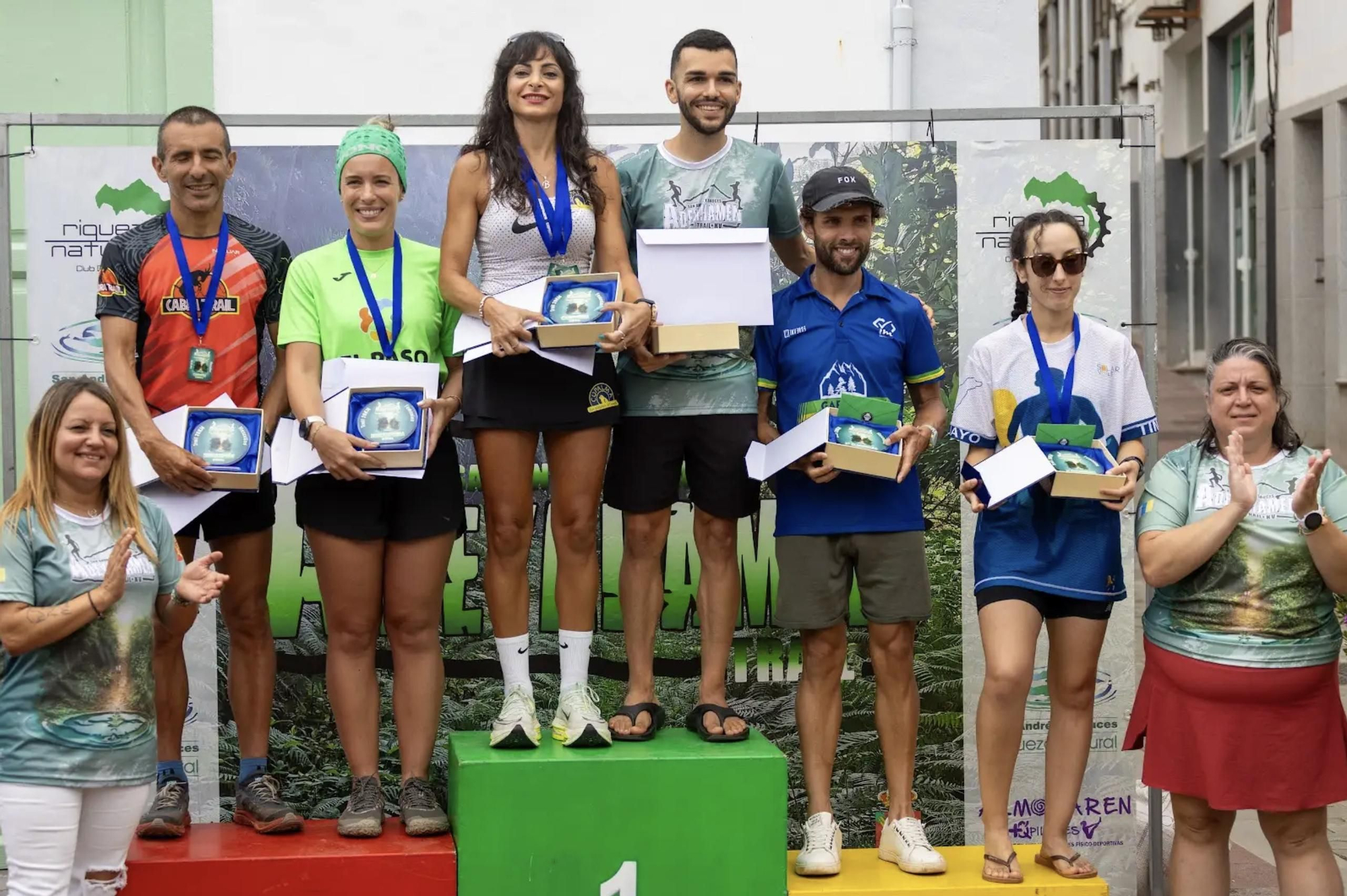 Yonet y Ana Begoña González vuelven a reinar en Adeyahamen Trail.