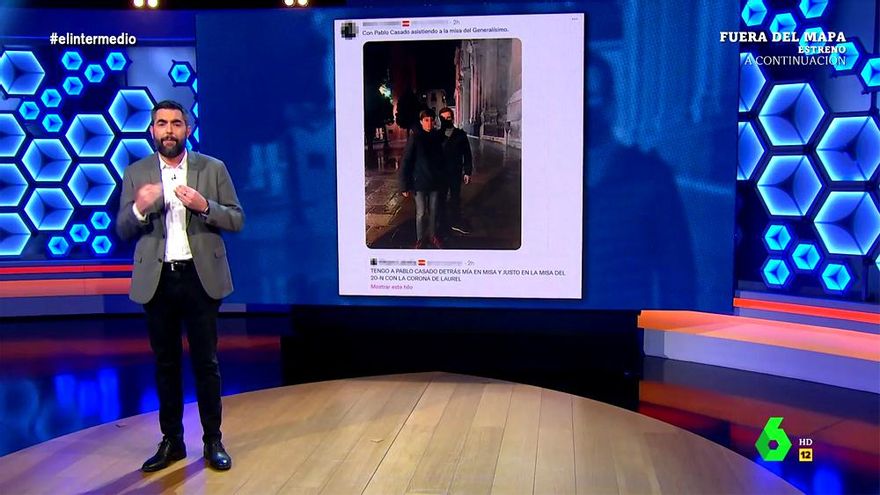 Los consejos de 'El Intermedio' a Pablo Casado para "distinguir una misa normal de una franquista"