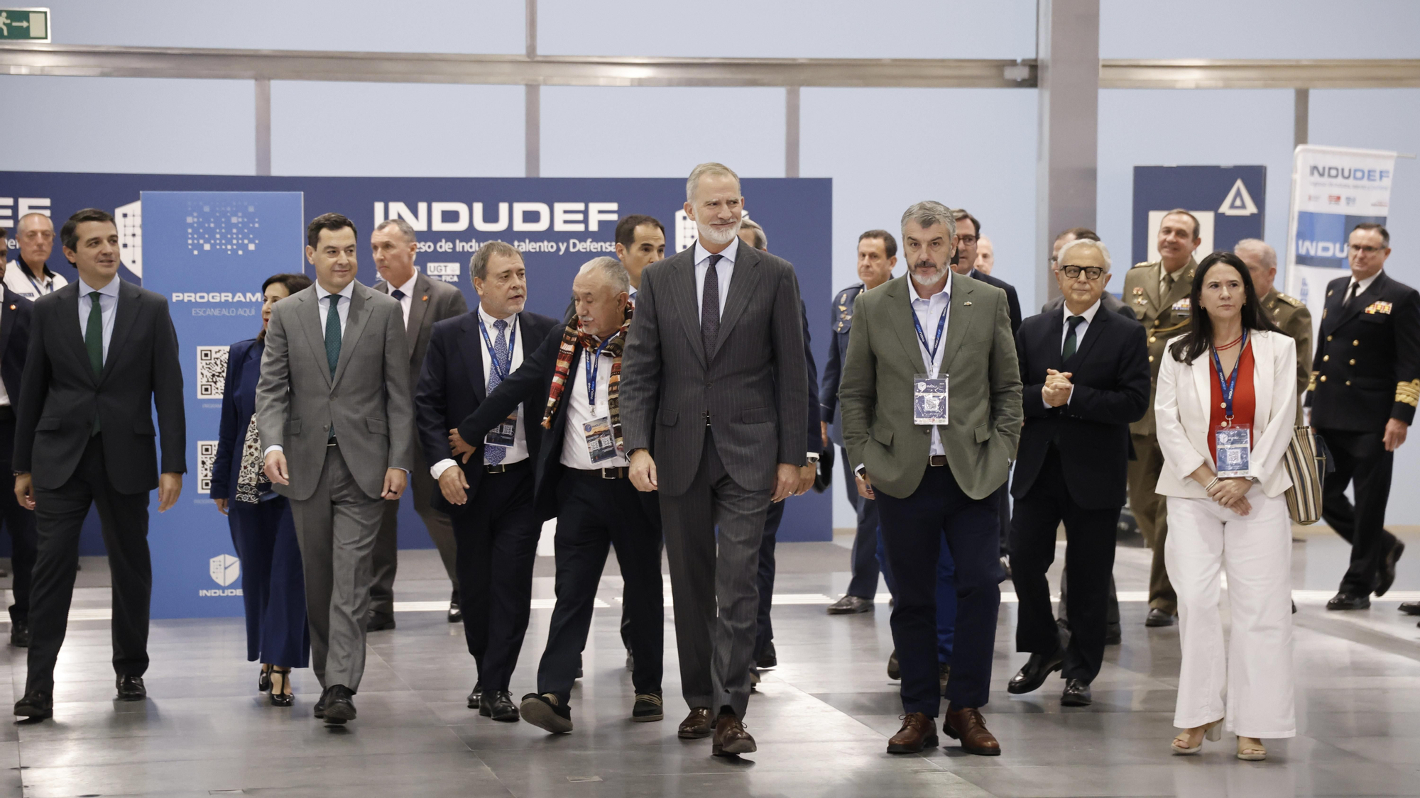 El Rey Felipe VI asiste a la jornada de clausura del Foro Indudef