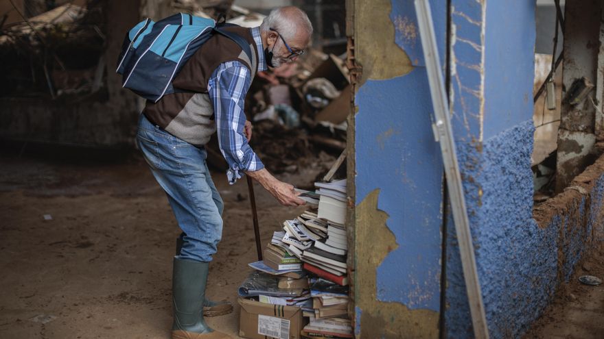 Todos los libros ahogados por la dana en casas, librerías, bibliotecas y colegios