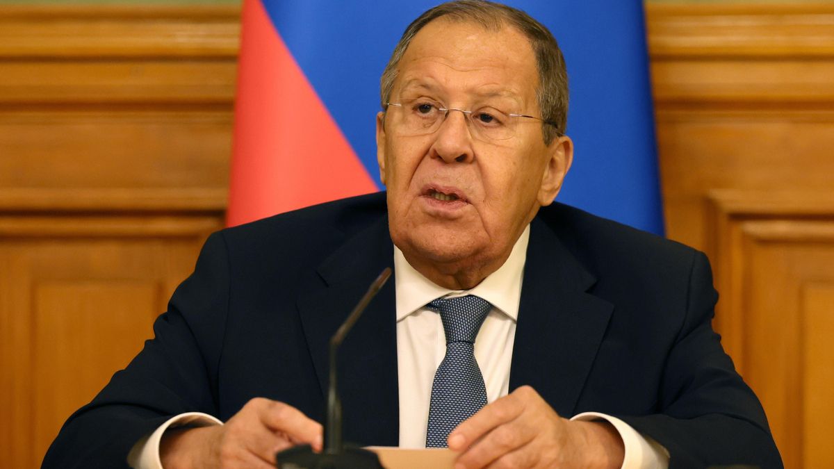 El ministro de Exteriores de Rusia, Serguéi Lavrov. 
