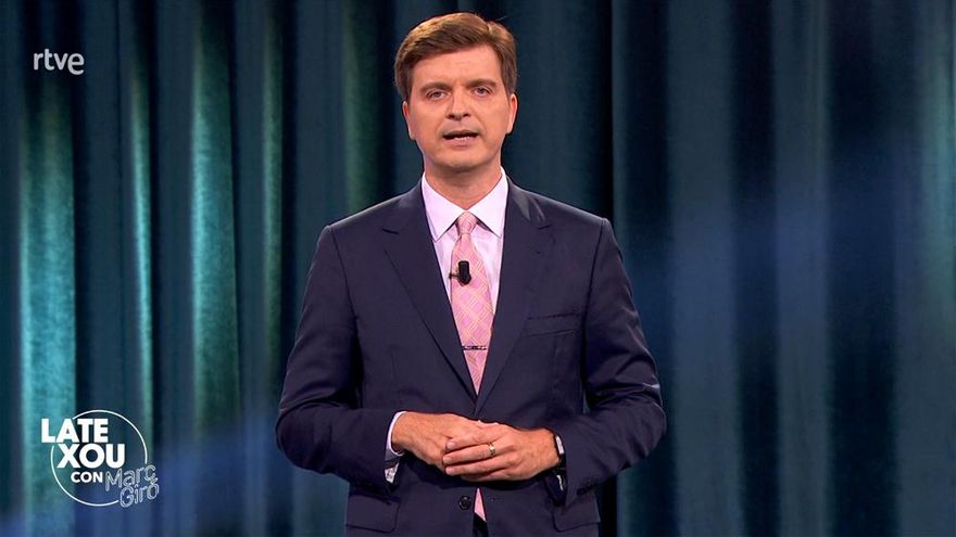 Marc Giró reabrió su 'Late Xou' en La 2 con récord y un alegato por Broncano: "El que quiere romper España soy yo"
