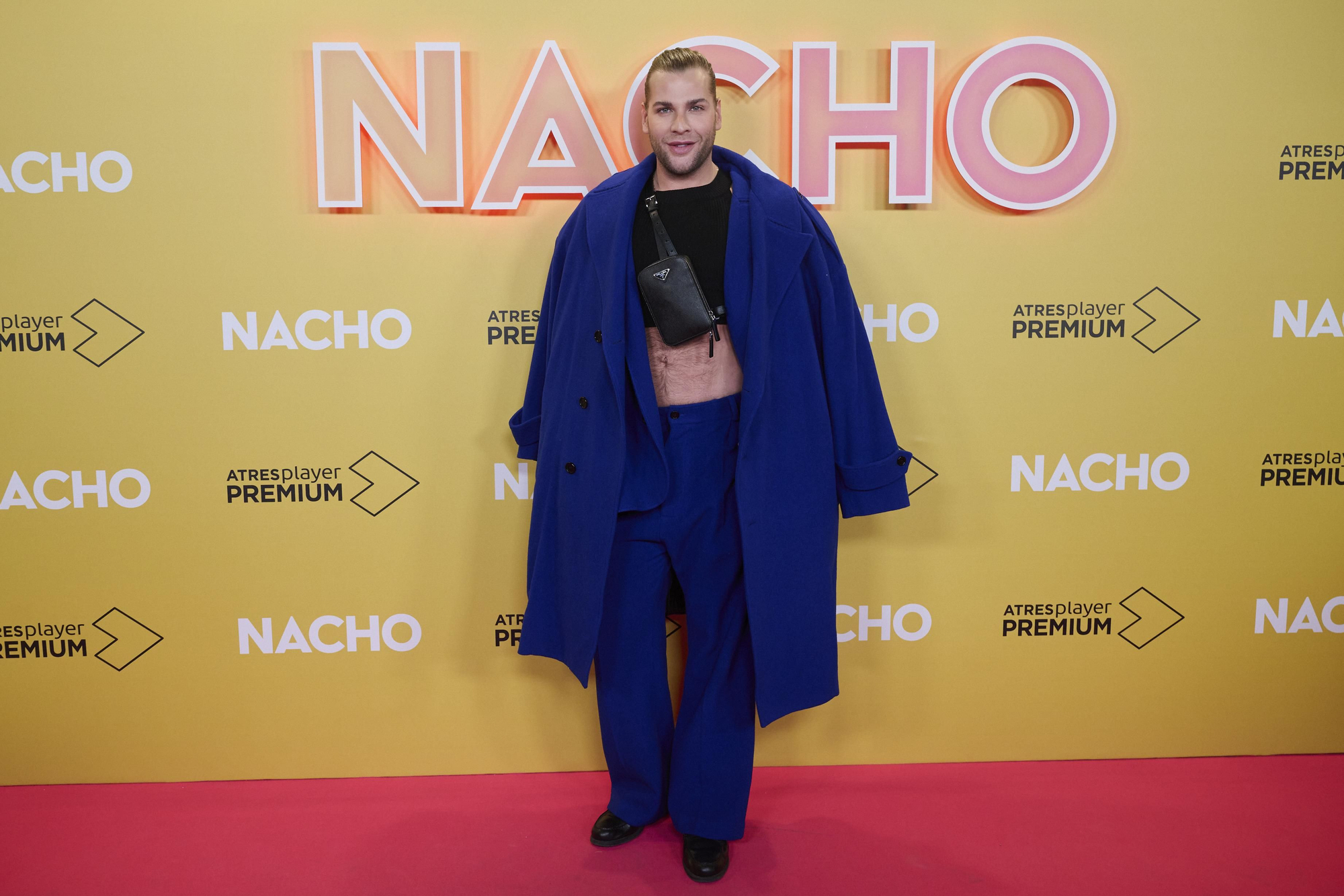 Eduardo Navarrete en la première de 'Nacho'