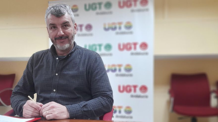 Oskar Martín, líder de UGT en Andalucía: "Nos ha tocado trabajar y negociar de manera dura contra un gobierno del PP"